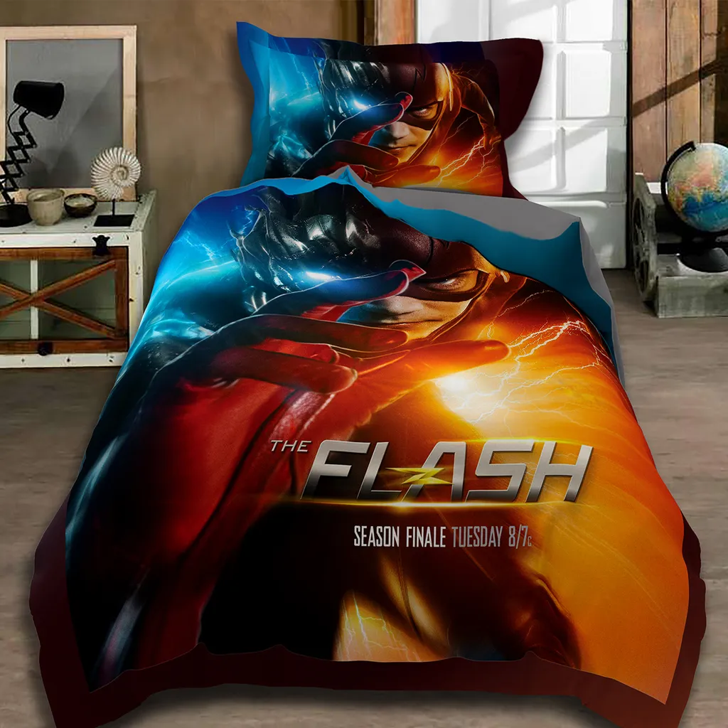 سرویس خواب راشا طرح Flash یک نفره 3 تکه