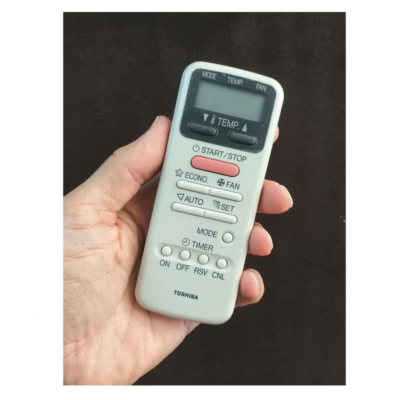 ریموت کنترل توشیبا مدل  C124H مناسب برای کولر گازی TOSHIBA