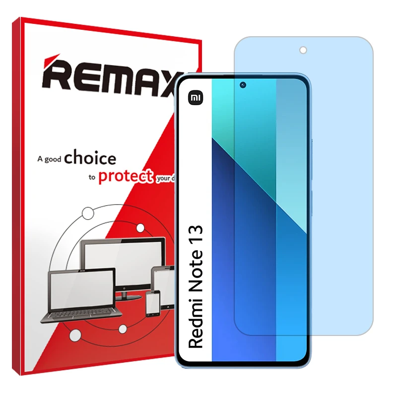 محافظ صفحه نمایش مات آنتی بلو ریمکس مدل Resistant مناسب برای گوشی موبایل شیائومی Redmi Note 13 4G