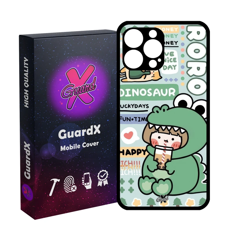 کاور گارد ایکس طرح دختر مدل Glass10659 مناسب برای گوشی موبایل اپل iPhone 13 Pro Max