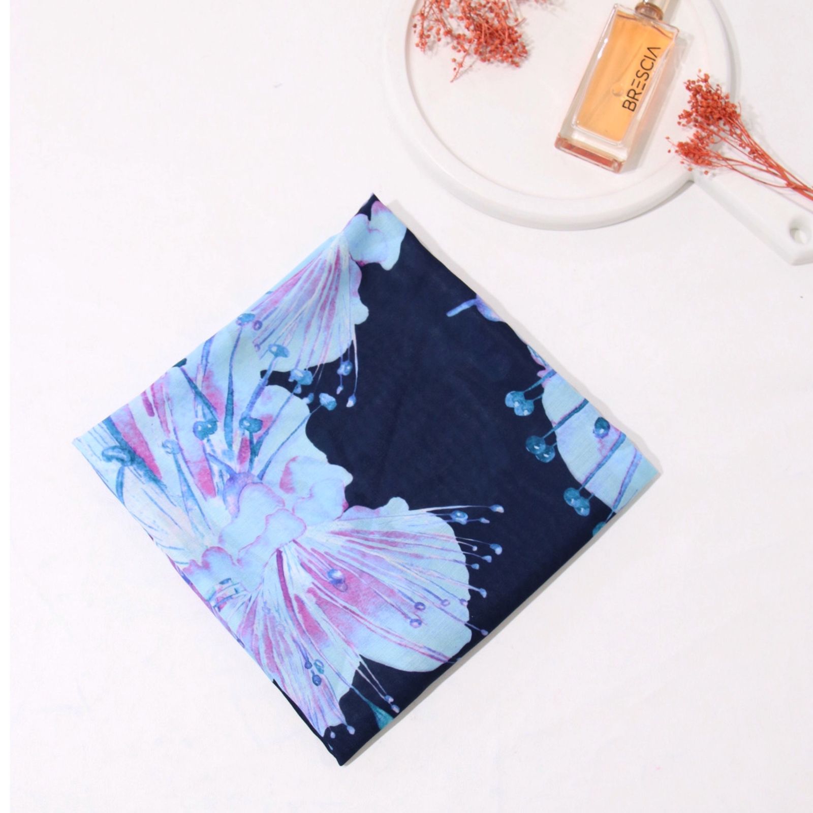 شال زنانه مدل نخی خنک گلدن کد ana-3052 -  - 8