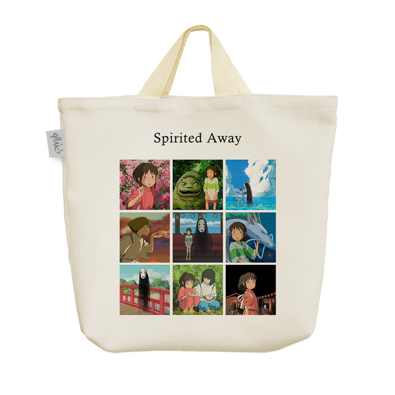 ساک خرید خندالو مدل انیمه شهر اشباح کد H302