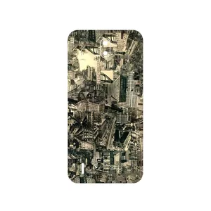 MAHOOT Collage of Skyscraper Cover Sticker for Nokia C1