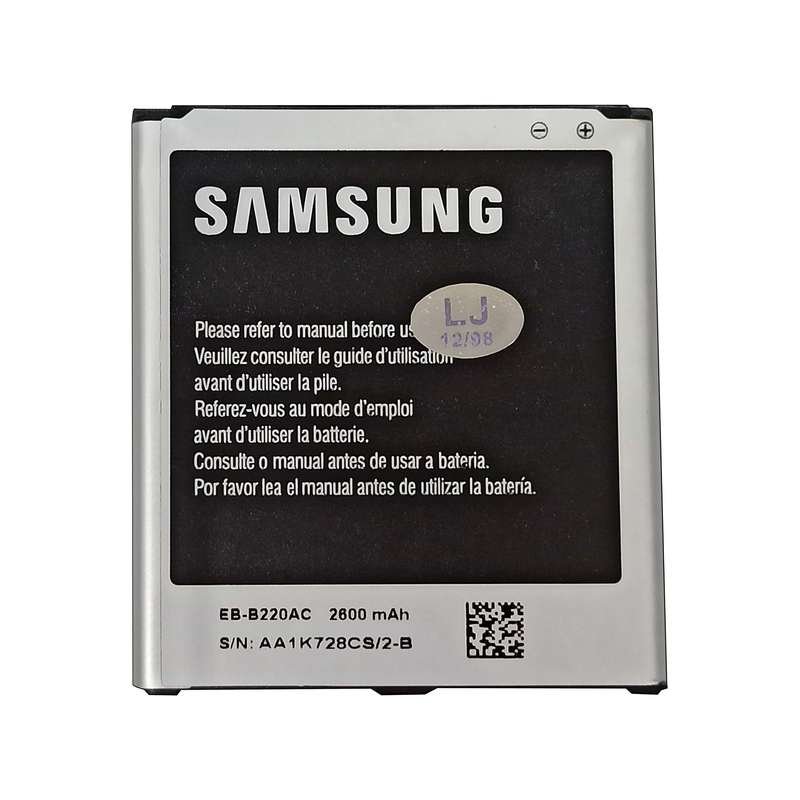 باتری موبایل مدل EB-B220AC ظرفیت 2500 میلی امپر ساعت مناسب برای گوشی موبایل سامسونگ galaxy G710 باتری موبایل مدل EB-B220AC ظرفیت 2500 میلی امپر ساعت مناسب برای گوشی موبایل سامسونگ galaxy G710