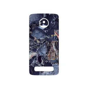 MAHOOT Broken black marble Cover Sticker for Motorola Moto Z Play