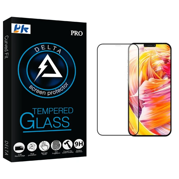 محافظ صفحه نمایش پی کی مدل Delta Glass مناسب برای گوشی موبایل اپل iPhone 12 mini