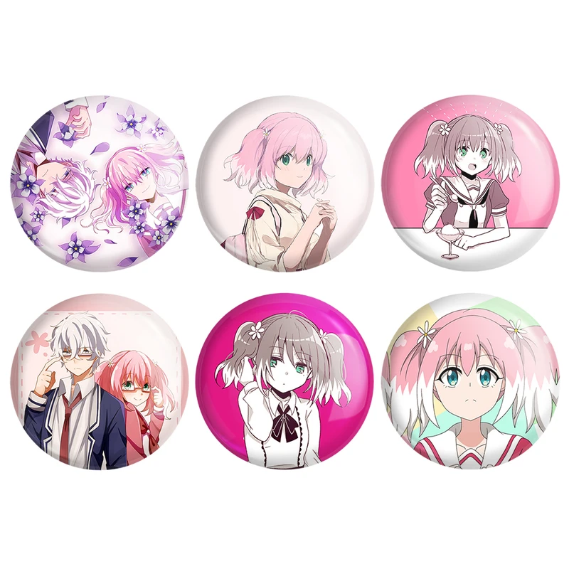 مگنت خندالو طرح انیمه نانای بی استعداد Munou na Nana کد 1483B مجموعه 6 عددی