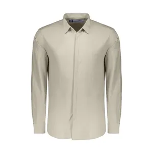 پیراهن آستین بلند مردانه شیک دوخت کد SP010