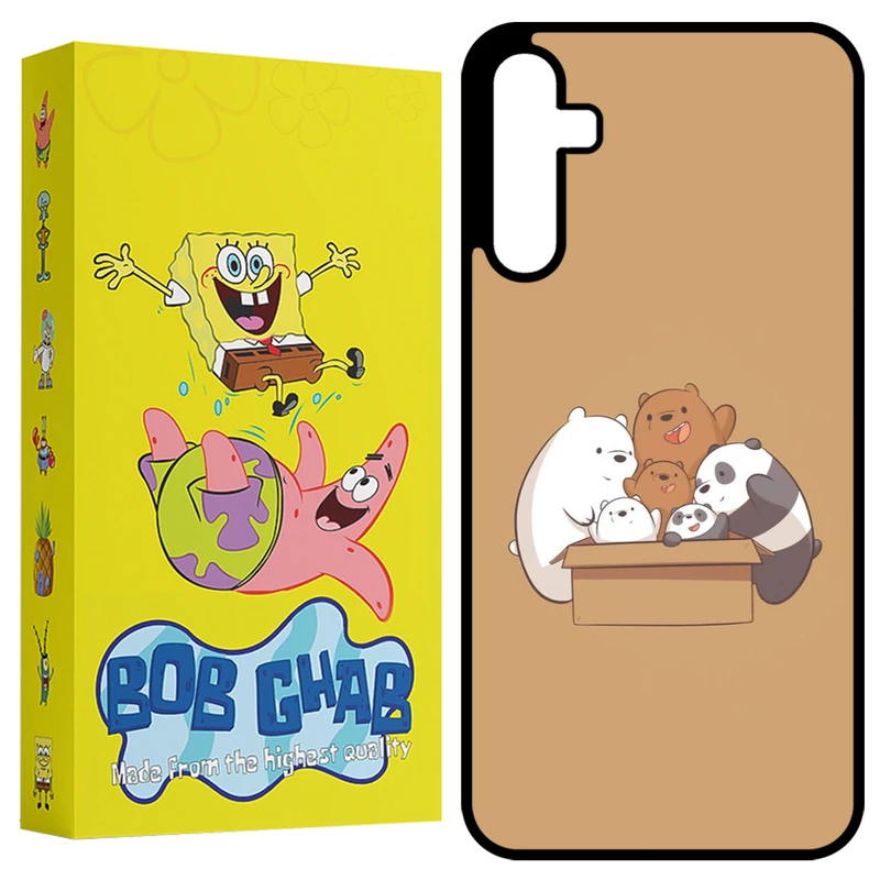 کاور باب قاب طرح خرسی مدل BCPA35 مناسب برای گوشی موبایل سامسونگ Galaxy A35 5G 