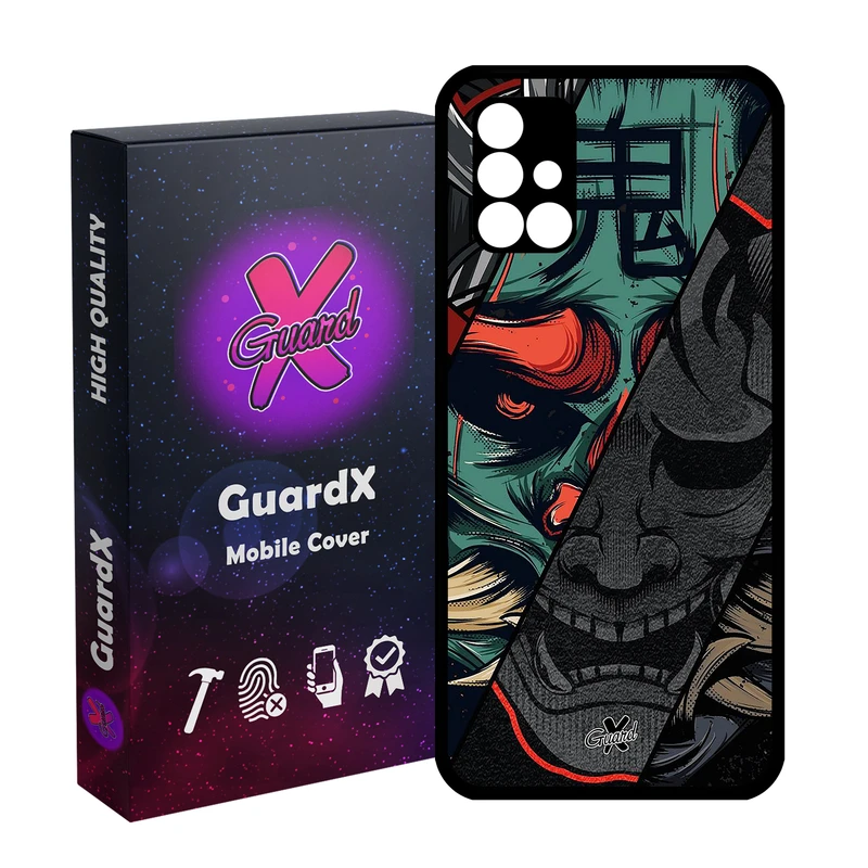 کاور گارد ایکس طرح سامورایی مدل Glass10529 مناسب برای گوشی موبایل سامسونگ Galaxy A51 5G