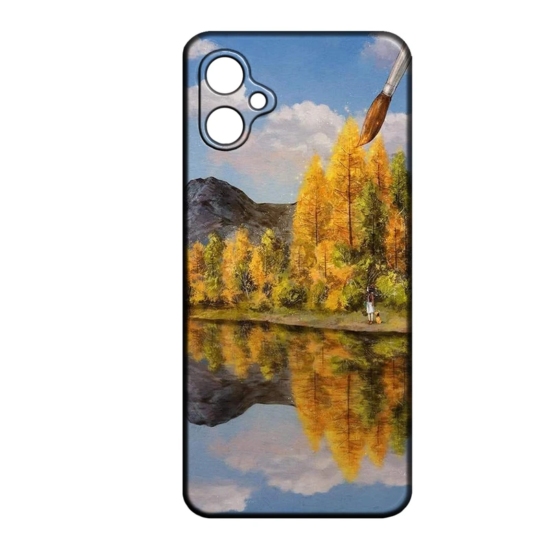 کاور طرح دخترانه کد 234 مناسب برای گوشی موبایل سامسونگ Galaxy A05