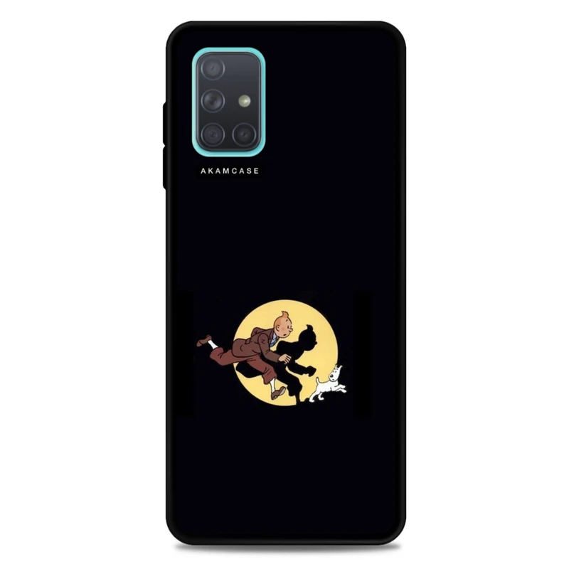 کاور آکام مدل AMC-WSGA71-TINTIN-7 مناسب برای گوشی موبایل سامسونگ Galaxy A71