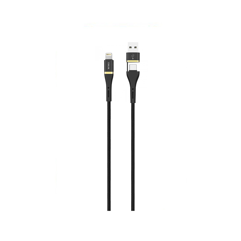 کابل تبدیل USB به لایتنینگ ویوو مدل ED-105 طول 1.2 متر