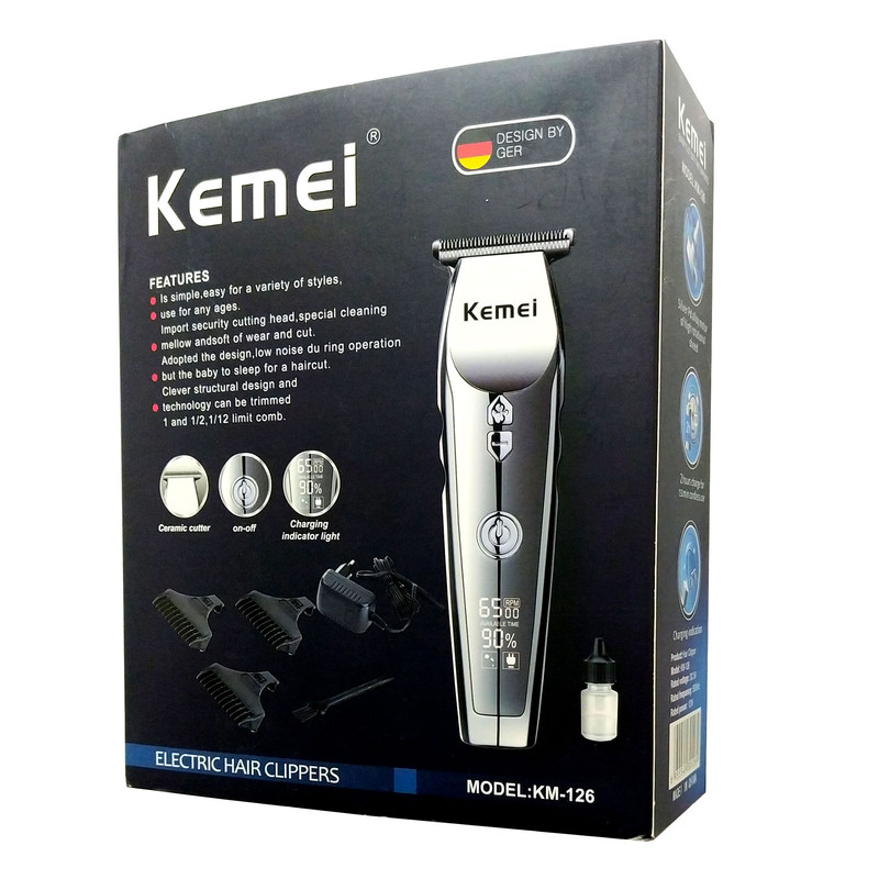 ماشین اصلاح موی صورت و بدن کیمی مدل km-126