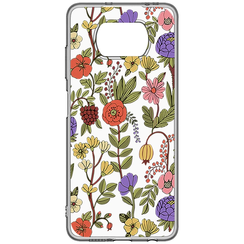 کاور طرح Tiny Flower  مناسب برای گوشی موبایل شیائومی Poco X3