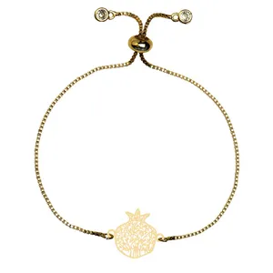 دستبند طلا 18 عیار زنانه الن نار مدل يلدا کد N102097