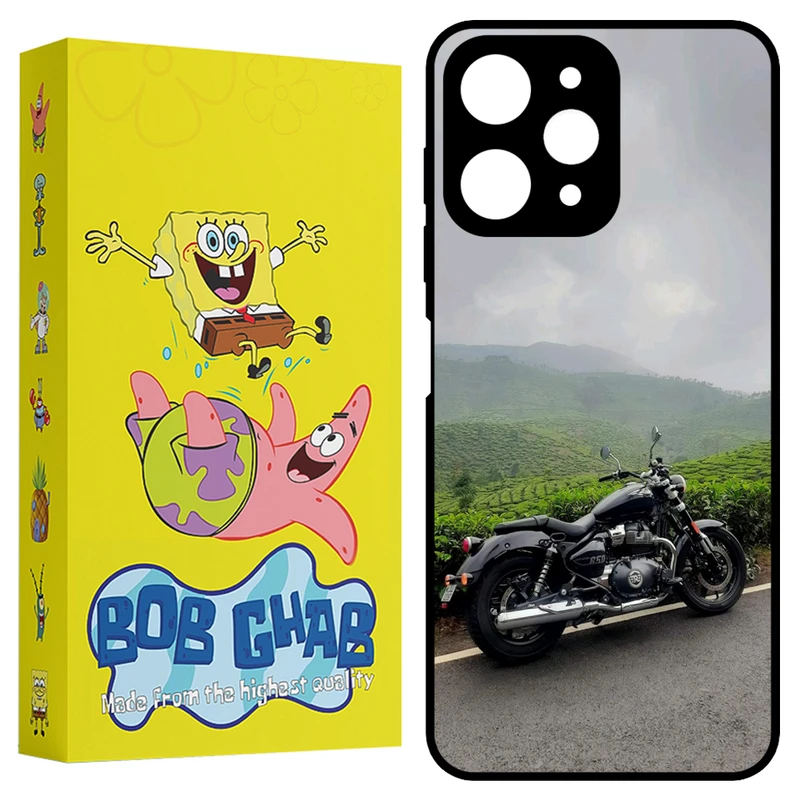 کاور باب قاب طرح موتور مدل BCPR12 مناسب برای گوشی موبایل شیائومی Redmi 12 4G / Redmi 12 5G / Poco M6 Pro 5G
