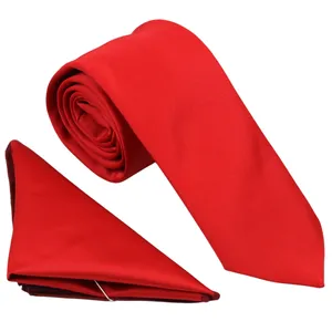 ست کراوات و دستمال جیب مردانه نسن مدل S56