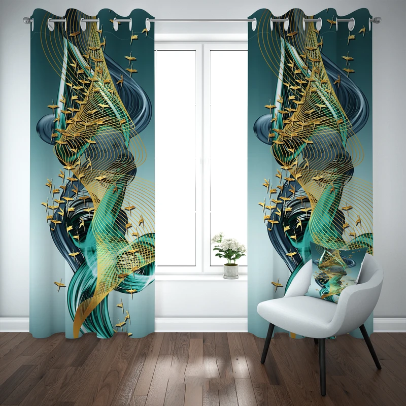 پرده مدل b2507 سایز 140×280 سانتی متر