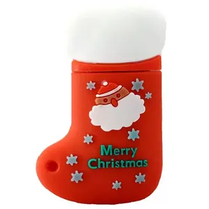 فلش مموری کینگ فست مدل Christmas Boots CR-11 ظرفیت 32 گیگابایت