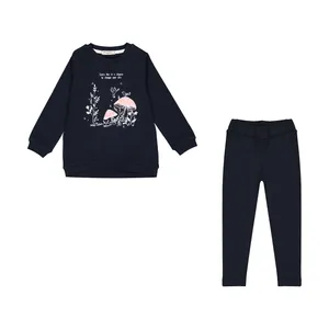 ست سویشرت و لگینگ دخترانه پیانو مدل 1696-100