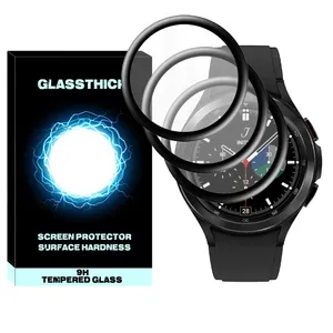 محافظ صفحه نمایش نانو گلستیک مدل Pmma-GL مناسب برای ساعت هوشمند سامسونگ Galaxy Watch 4 Classic 42mm بسته سه عددی