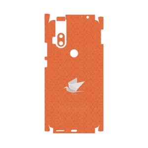 MAHOOT Minimalist origami bird-FullSkin Cover Sticker for Motorola One Hyper
