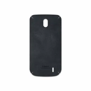 MAHOOT Graphite Buffalo Leather Cover Sticker for Nokia 1