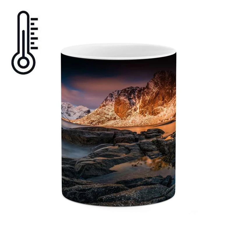 ماگ حرارتی کاکتی مدل منظره کد mgh16476