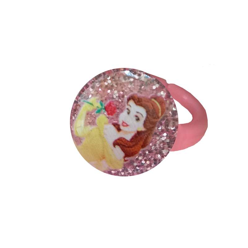 انگشتر دخترانه مدل پرنسس کد 814