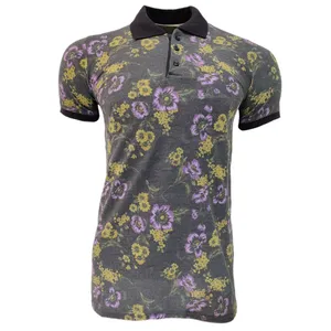 پولوشرت آستین کوتاه مردانه مدل هاوایی