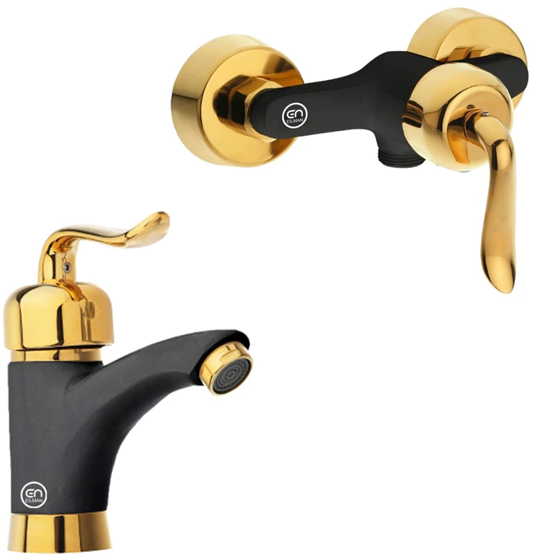 ست شیرآلات ایلمان مدل سورنا B-G103 مجموعه 2 عددی