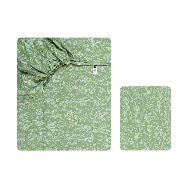 سرویس ملحفه 1 نفر 2 تکه آدنو مدل محیا کد IR219