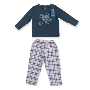 ست تی شرت آستین بلند و شلوار دخترانه لوپیلو مدل ستاره