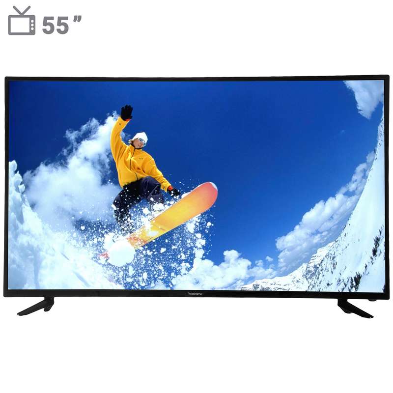 تلویزیون ال ای دی هوشمند پانورامیک مدل PA-55SA377 سایز 55 اینچ