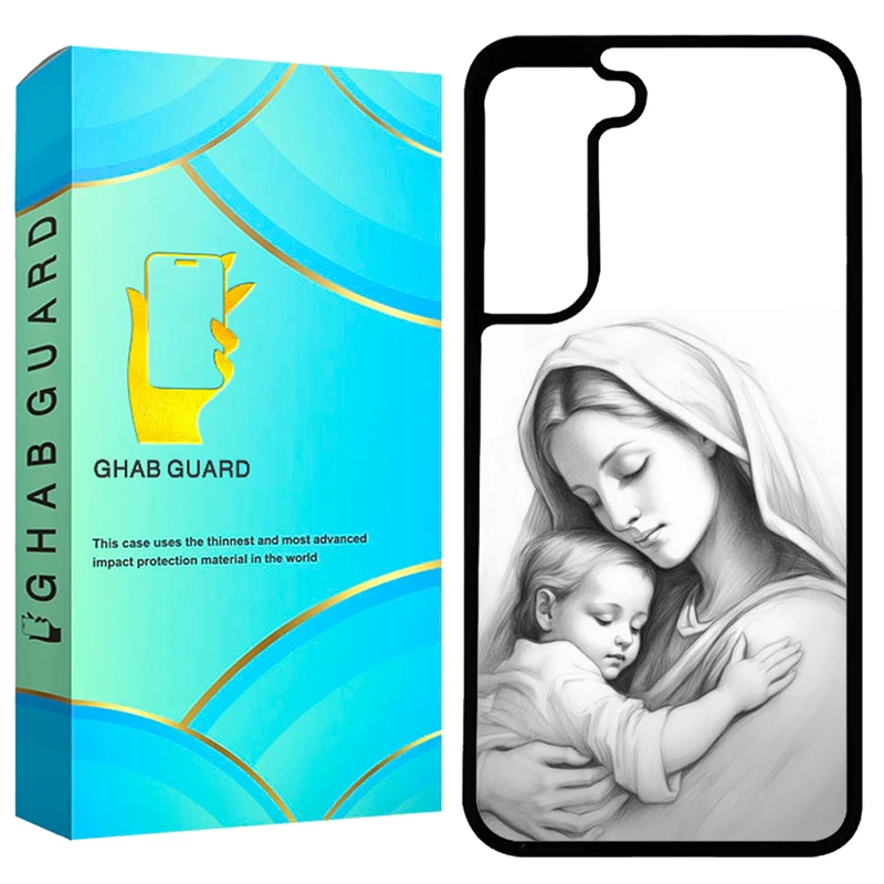 کاور قاب گارد طرح مادر و بچه مدل GCHPA21F مناسب برای گوشی موبایل سامسونگ Galaxy S21 FE 5G