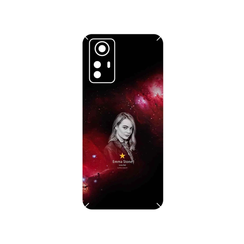 برچسب پوششی ماهوت مدل Emma Stone مناسب برای گوشی موبایل شیائومی Redmi Note 12S