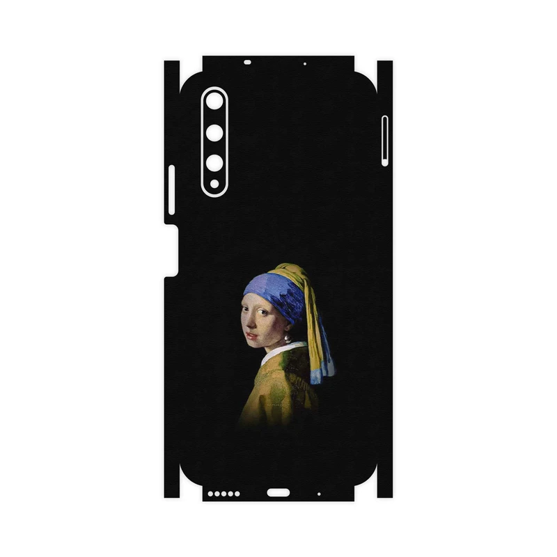 برچسب پوششی ماهوت مدل Girl with a Pearl Earring of Vermeer-FullSkin مناسب برای گوشی موبایل هوآوی Nova 5T
