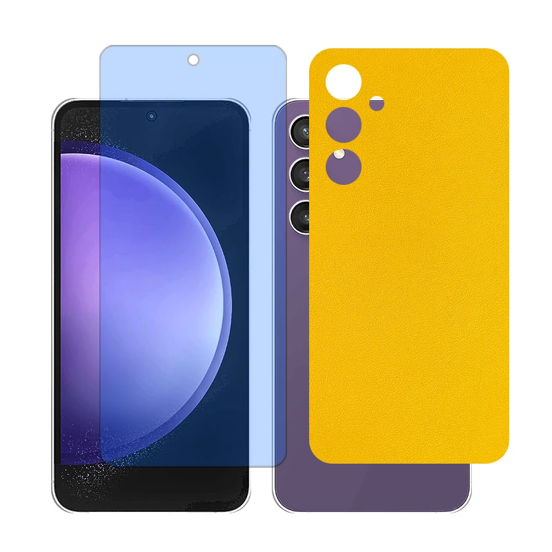 محافظ صفحه نمایش مات آنتی بلو گلس مدل Together مناسب برای گوشی موبایل سامسونگ Galaxy S23 FE به همراه برچسب پوششی