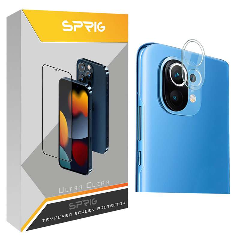 محافظ لنز دوربین اسپریگ مدل LNSP مناسب برای گوشی موبایل شیائومی Mi 11 Lite 5G / 11 Lite 5G NE