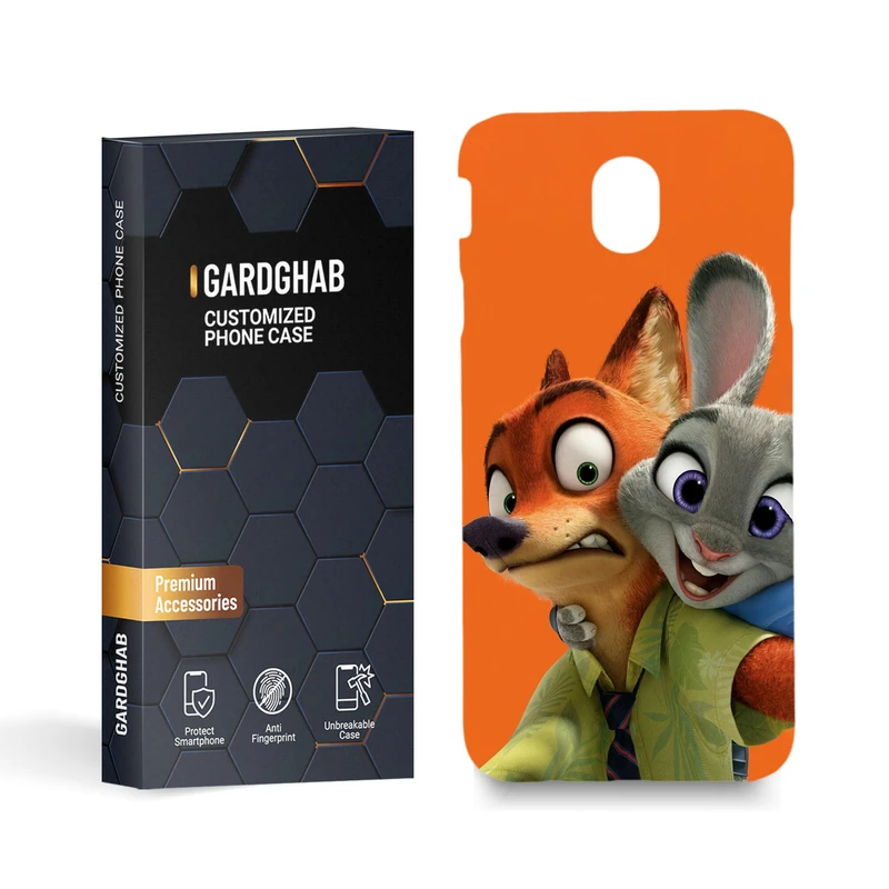  کاور گارد قاب مدل  زوتوپیا  مناسب برای گوشی موبایل سامسونگ  galaxy j7 pro