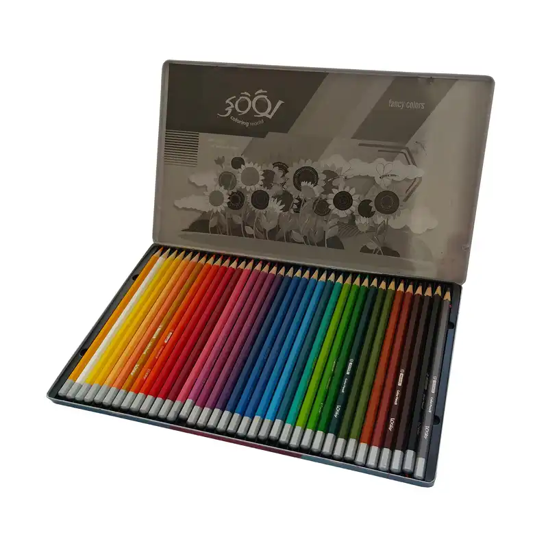 مداد رنگی 36 رنگ لوکی مدل آفتابگردان کد 5