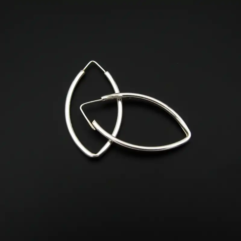 گوشواره نقره زنانه مانچو مدل efs006