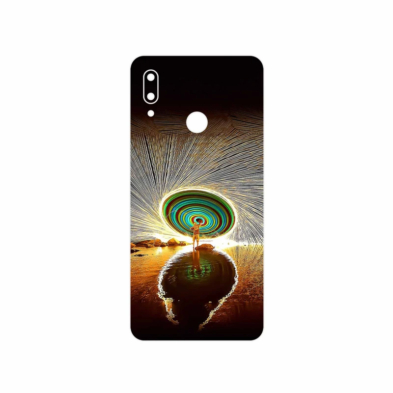 برچسب پوششی ماهوت مدل Night Light Fountain مناسب برای گوشی موبایل هوآوی P Smart 2019