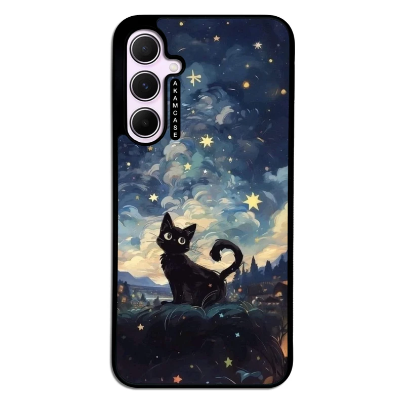 کاور آکام مدل AMC-WSGA35-CATS-34 مناسب برای گوشی موبایل سامسونگ Galaxy A35
