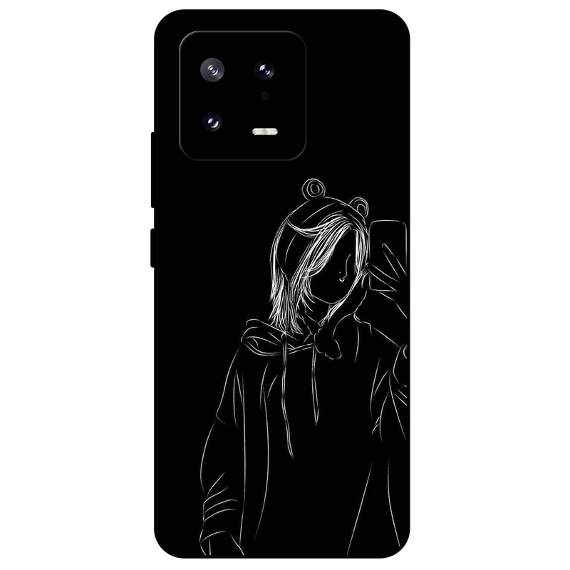 کاور مگافون طرح دخترانه مدل 1841 مناسب برای گوشی موبایل شیائومی 13