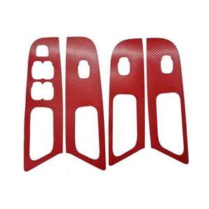 برچسب قاب شیشه بالابر خودرو کد 10788 مناسب برای برلیانس H330 مجموعه 4 عددی