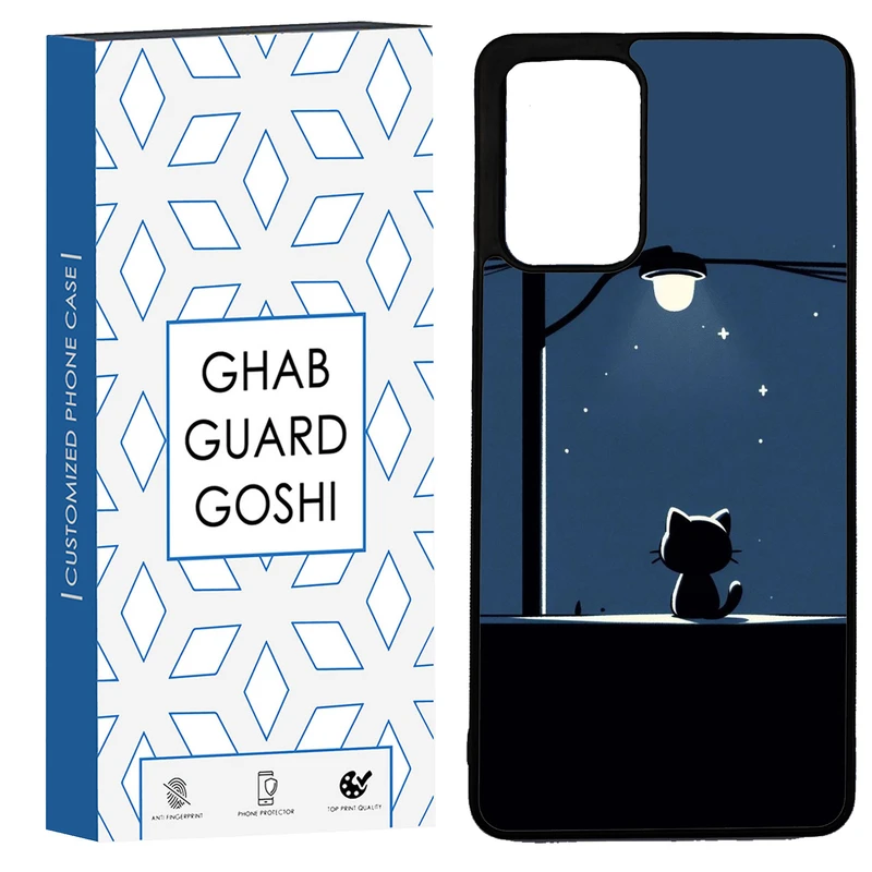 کاور قاب گارد گوشی طرح گربه کد TPU-189 مناسب برای گوشی موبایل سامسونگ Galaxy A72