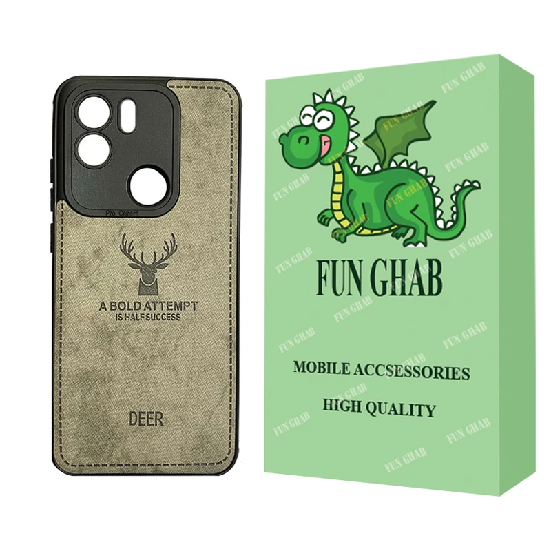 کاور فان قاب مدل گوزنی مناسب برای گوشی موبایل شیائومی Redmi A2 Plus