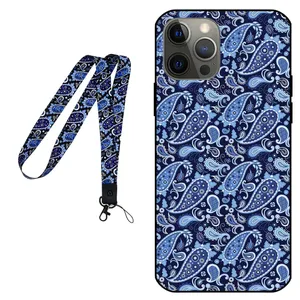 Megafone Paisley 0026 Cover For Apple iPhone 12 Pro Max Mobile Neckband